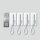 SIEDLE Audio-Sprechanlagen-Set SET CA 812-4 E/W Comp. Edelst./ws 4WE