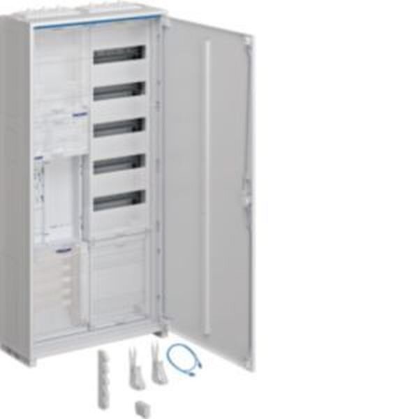 HAGER Komplettschrank ZB32ET216W1 1ZP BKE-I APZ VT5 H:1100mm 2