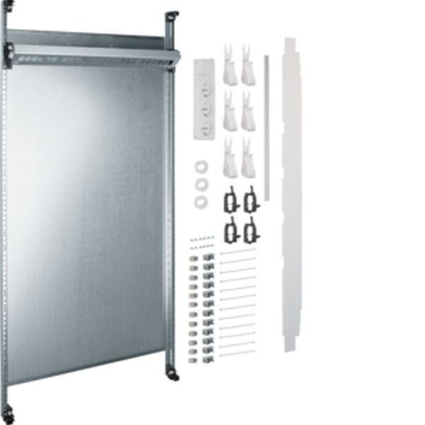 HAGER Komplettfeld Multimedia UF321NW H1050mm 2feldrig