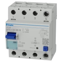 DOEPKE FI-Schutzschalter DFS4 063-4/0,03-B SK R Neutrall....
