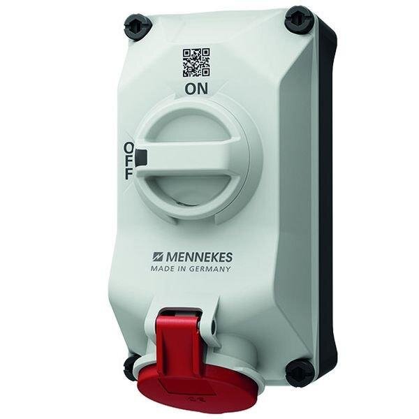 MENNEKES Wandsteckdose 5603506G DUO 32A5P6h 400V IP44