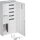 HAGER Komplettschrank ZB32ET215W1 1ZP BKE-I APZ 1100mm 2feld.