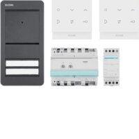 HAGER ELCOM Audio-Sprechanlagen-Set 2TN AP 2D AS...