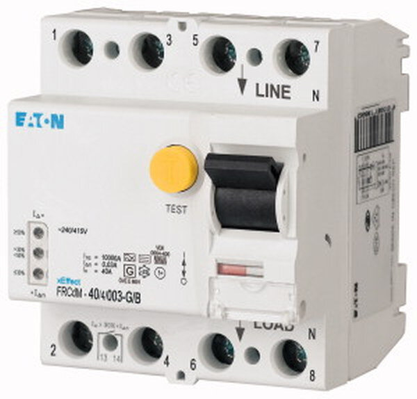 EATON FI-Schutzschalter allstromsensitiv FRCdM-40/4/003-G/B 40/0,03A 4polig G/B