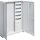 HAGER Komplettschrank APZ ZB33APZ2 VF-5rh/APZ 3feld. uni. Z 1100