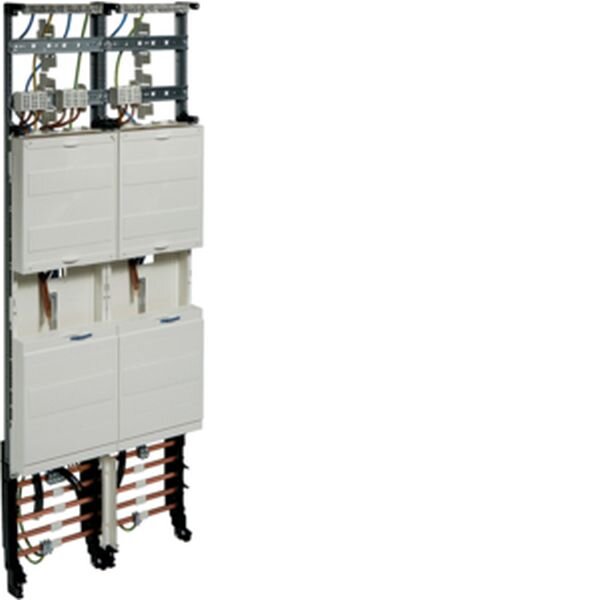 HAGER Komplettfeld EnBW ZK53Q5N 3Z/RES 2feldrig