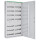 ABN Feldverteiler AP T:160mm m.Vollt.2x7-rg.KS REG