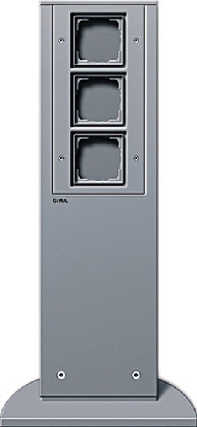 GIRA Energies&auml;ule 134526 491 mm 3x Leereinheit Farbe Alu