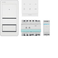 HAGER ELCOM Audio-Sprechanlagen-Set 1TN AP 2D AS weiss IS...