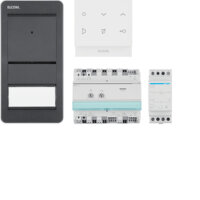 HAGER ELCOM Audio-Sprechanlagen-Set 1TN AP 2D AS...