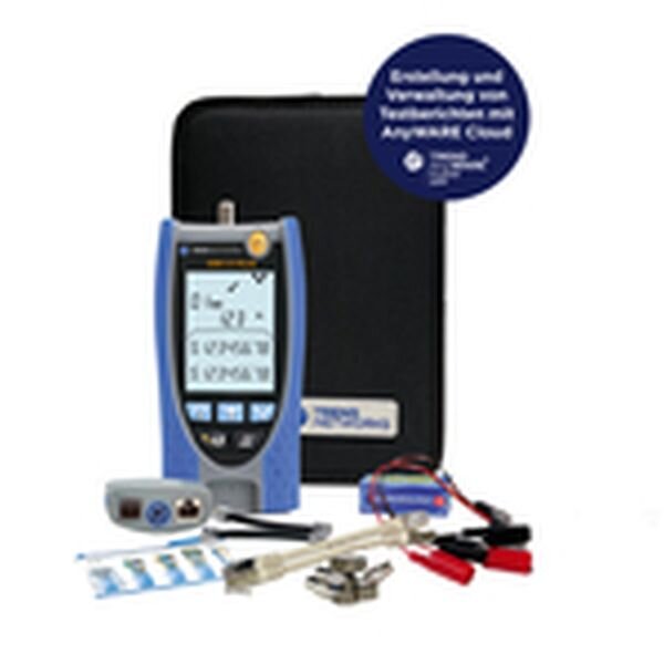 TREND Networks Verifizierer Bluetooth Verdrahtung VDV II Plus BT mit Reportingfunktion