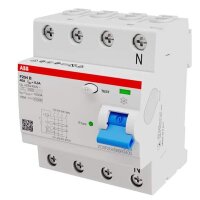ABB FI-Schutzschalter allstromsensitiv F204B-40/0,3 4P...