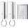 RITTO Audio-Sprechanlagen-Set 1841220 2 WE Entravox silber
