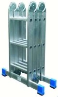 PROT Alu-Vielzweckleiter PAVZLT44 4x4 m. Trav. L:4,64m