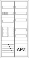 EATON Zähler-Komplettschrank ZSD-ZV-1100-BKE-I/APZ