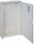 HAGER Wandschrank FP62SN2 IP44 SKII 950x550x205mm