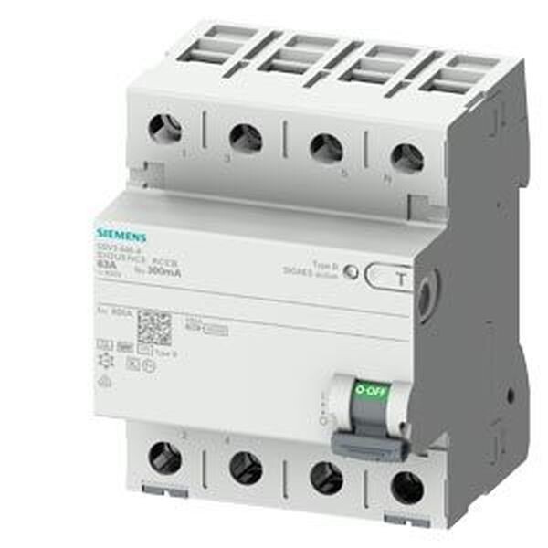 SIEMENS FI-Schutzschalter 4polig Typ B 40A 30mA 400V