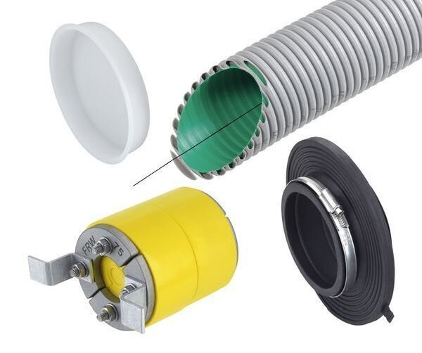 FR&Auml;NKISCHE Einspartenhauseinf&uuml;hrungs-Set Kabu-FESH Set Elektro 75/6 B