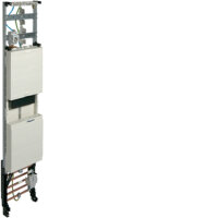 HAGER Komplettfeld Mainova ZH54C1N 1Z/TRE 1feldrig 3Pu....
