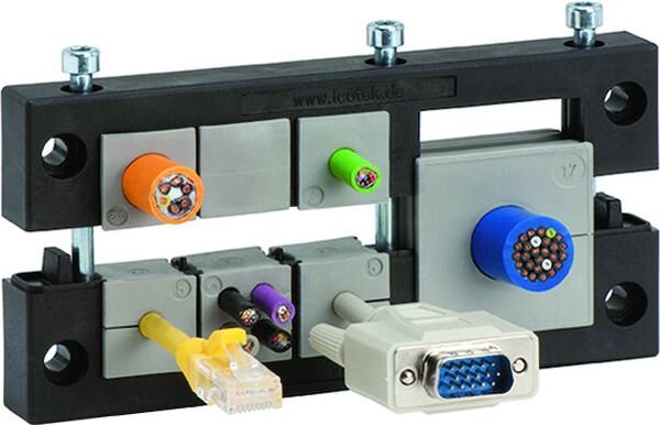 ICOTEK Kabeleinf&uuml;hrungsleiste 42241 KEL24/10 f. 10 Durchf&uuml;hrungen