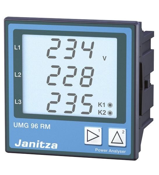 JANITZA Multifunktionaler Netzanalysator UMG 96RM-M 90-277V UL M-Bus