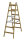 PROT Holz-Stehleiter PHSLAB26 Alu-Stufen beids. 2x6 L:1,73m