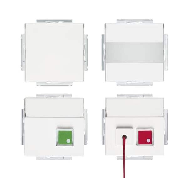 BUSCH-JAEGER Ruf-Set 1510 UC-84-101 f.Behinderten-WC studiowei&szlig;