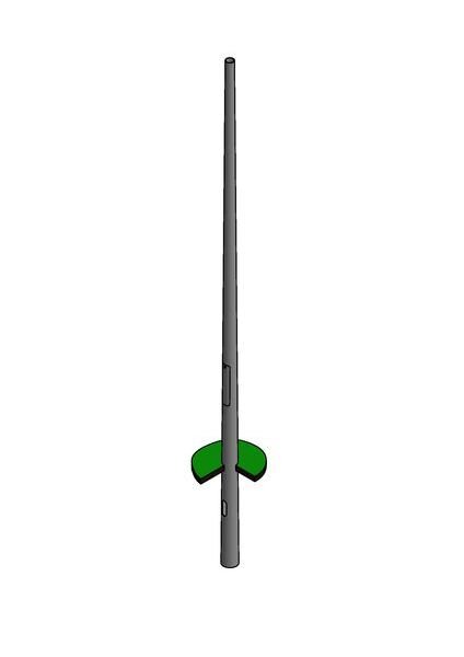 Tecpoles Lichtmast KLM  40/76/3 konisch rund