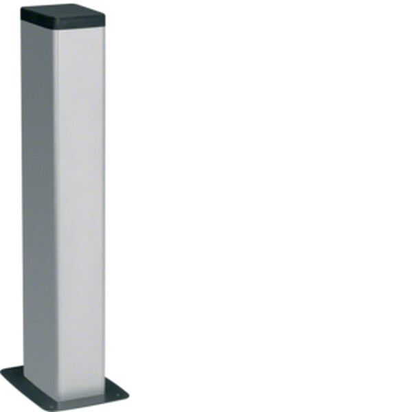 HAGER TEHALIT Bodenanschlusss&auml;ule DAP280650ELN 650mm natureloxiert 2fach