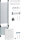 HAGER Multimediafeld ZU37NW5APZ2 uni.Z H 1050mm 1feld. APZ