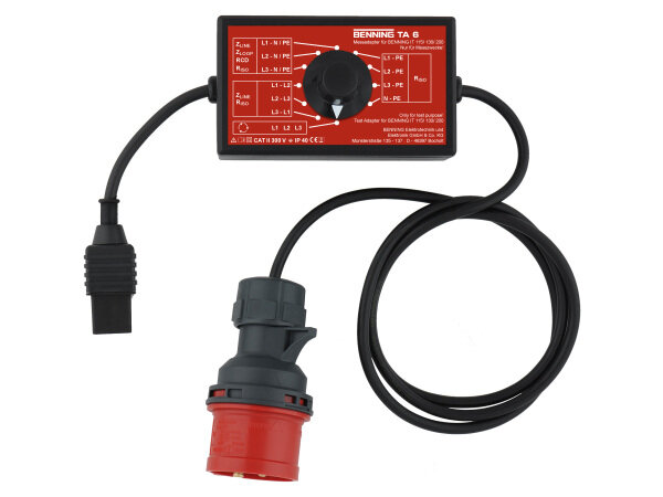 BENNING Messadapter TA6 16A CEE 5-polig