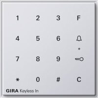 GIRA Codetastatur 260566 TX_44 WG UP rw Keyless In