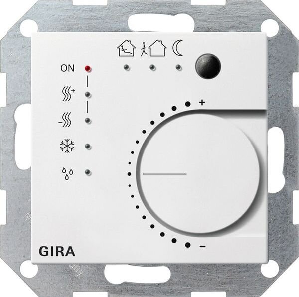 GIRA Stetigregler 210003 KNX/EIB System 55 Reinwei&szlig; gl&auml;nzend