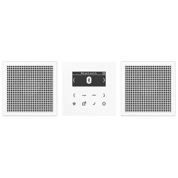 JUNG Smart Radio DABLS2BTWW DAB+ mit Bluetooth&reg;-Set