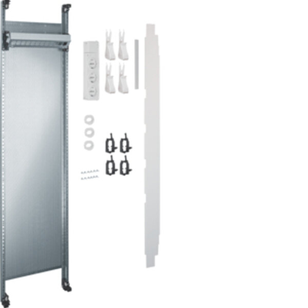HAGER Komplettfeld Multimedia UF31NW H1050mm 1feldrig
