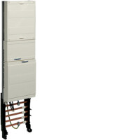 HAGER Komplettfeld ZH3EL27N KF 1ZP 1RES eHZ DSS H: 1050mm