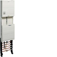 HAGER Komplettfeld Mainova ZH34C7N 1Z 1feldrig 3Pu. 5polig