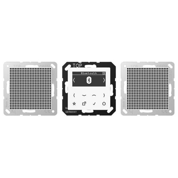 JUNG Smart Radio DABA2BTWW DAB+ mit Bluetooth&reg;-Set