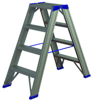 PROT Alu-Stufenstehleiter PASSL24 2x4 L:0,96m
