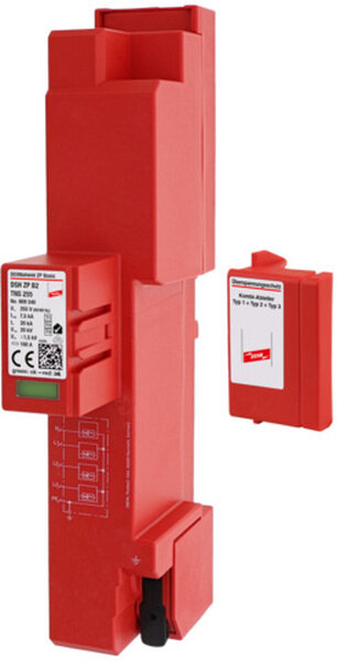 DEHN Kombi-Ableiter Typ1+2 DEHNshield DSH ZP B2 TNS 255 f&uuml;r TN-S