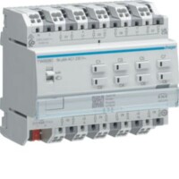 HAGER Rollladen-/Jalousieaktor TYAS628C 8-fach KNX, 230V