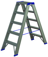 PROT Alu-Stufenstehleiter PASSL25 2x5 L:1,19m