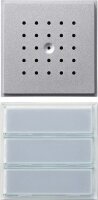 GIRA Audio-Türstation 126165 UP 3fach TX_44 WG UP Alu