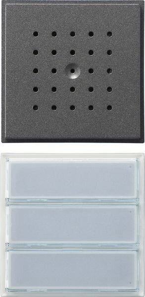 GIRA Audio-T&uuml;rstation 126167 UP 3fach TX_44 WG UP anthrazit