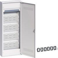 HAGER Kleinverteiler VA60WWH Multimedia volta APV 5-reihig