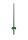 Tecpoles Lichtmast KLM 30/60/3 konisch rund Gesamt 3,6m