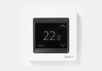 DEVI Uhren-Thermostat DEVIreg Touch polarweiß...