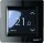 DEVI Uhren-Thermostat DEVIreg Touch schwarz