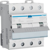 HAGER FI/LS-Schalter ADX490D 4polig 10kA C40A 0,03A A