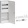 HAGER Ausbaupaket VA602NWH Hybrid volta Aufputz 24PLE